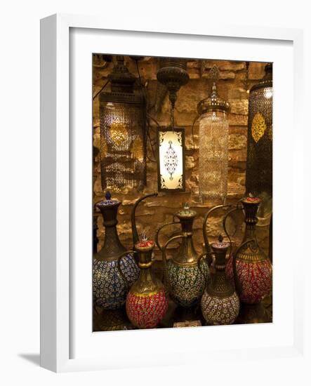 Grand Bazaar, Istanbul, Turkey-Jon Arnold-Framed Photographic Print