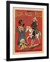 Grand Bazar Des Halles Et Des Postes, 1899-Fernand Fernel-Framed Giclee Print