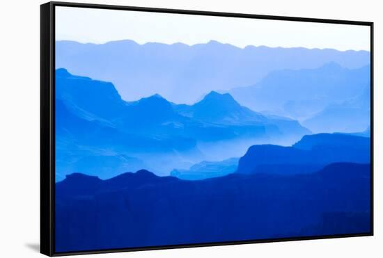 Grand Blue-John Gusky-Framed Stretched Canvas