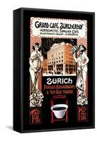 Grand-Cafe, Zurcherhof: Distinguished Family Cafe and Theater-null-Framed Stretched Canvas