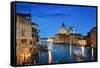 Grand Canal and Basilica Santa Maria Della Salute, Venice, Italy-Iakov Kalinin-Framed Stretched Canvas