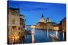 Grand Canal and Basilica Santa Maria Della Salute, Venice, Italy-Iakov Kalinin-Stretched Canvas