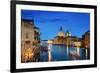 Grand Canal and Basilica Santa Maria Della Salute, Venice, Italy-Iakov Kalinin-Framed Photographic Print