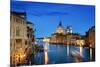 Grand Canal and Basilica Santa Maria Della Salute, Venice, Italy-Iakov Kalinin-Mounted Photographic Print