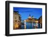 Grand Canal and Basilica Santa Maria Della Salute, Venice, Italy-Iakov Kalinin-Framed Photographic Print