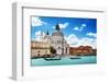 Grand Canal and Basilica Santa Maria Della Salute, Venice, Italy-Iakov Kalinin-Framed Photographic Print