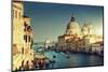 Grand Canal and Basilica Santa Maria Della Salute, Venice, Italy-Iakov Kalinin-Mounted Photographic Print