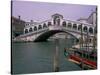 Grand Canal and Rialto Bridge, Venice, Italy-Bill Bachmann-Stretched Canvas