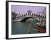 Grand Canal and Rialto Bridge, Venice, Italy-Bill Bachmann-Framed Photographic Print