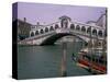 Grand Canal and Rialto Bridge, Venice, Italy-Bill Bachmann-Stretched Canvas