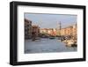 Grand Canal and Rialto Bridge. Venice. Italy-Tom Norring-Framed Photographic Print