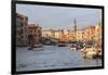 Grand Canal and Rialto Bridge. Venice. Italy-Tom Norring-Framed Photographic Print