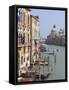 Grand Canal and Santa Maria Della Salute, Venice, UNESCO World Heritage Site, Veneto, Italy, Europe-Amanda Hall-Framed Stretched Canvas