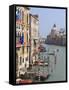 Grand Canal and Santa Maria Della Salute, Venice, UNESCO World Heritage Site, Veneto, Italy, Europe-Amanda Hall-Framed Stretched Canvas