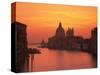 Grand Canal and Santa Maria Della Salute, Venice, UNESCO World Heritage Site, Veneto, Italy, Europe-Rainford Roy-Stretched Canvas