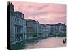 Grand Canal at Dusk from Academia Bridge, Venice, Italy-Dennis Flaherty-Stretched Canvas