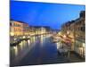 Grand Canal at Dusk, Venice, UNESCO World Heritage Site, Veneto, Italy, Europe-Amanda Hall-Mounted Photographic Print