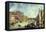 Grand Canal At San Vio-Canaletto-Framed Stretched Canvas