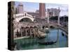 Grand Canal at the Venetian, Las Vegas, Nevada, USA-Kim Hart-Stretched Canvas