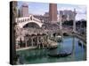 Grand Canal at the Venetian, Las Vegas, Nevada, USA-Kim Hart-Stretched Canvas