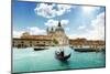 Grand Canal & Basilica Venice-null-Mounted Art Print