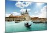 Grand Canal & Basilica Venice-null-Mounted Art Print