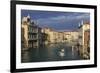 Grand Canal from Accademia bridge in winter morning sun, Venice, UNESCO World Heritage Site, Veneto-Eleanor Scriven-Framed Photographic Print