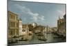 Grand Canal from Palazzo Flangini to Palazzo Bembo, C.1740-Canaletto-Mounted Giclee Print