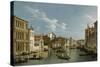 Grand Canal from Palazzo Flangini to Palazzo Bembo, C.1740-Canaletto-Stretched Canvas