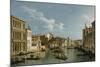 Grand Canal from Palazzo Flangini to Palazzo Bembo, C.1740-Canaletto-Mounted Giclee Print