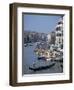 Grand Canal from Rialto Bridge, Venice Italy-Peter Thompson-Framed Photographic Print