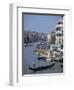 Grand Canal from Rialto Bridge, Venice Italy-Peter Thompson-Framed Photographic Print