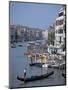 Grand Canal from Rialto Bridge, Venice Italy-Peter Thompson-Mounted Photographic Print