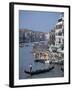 Grand Canal from Rialto Bridge, Venice Italy-Peter Thompson-Framed Photographic Print