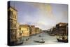 Grand Canal from the Palazzo Balbi-Canaletto-Stretched Canvas