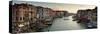 Grand Canal from the Rialto, Venice, Italy-Jon Arnold-Stretched Canvas