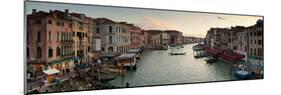 Grand Canal from the Rialto, Venice, Italy-Jon Arnold-Mounted Photographic Print