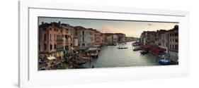 Grand Canal from the Rialto, Venice, Italy-Jon Arnold-Framed Photographic Print