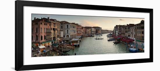 Grand Canal from the Rialto, Venice, Italy-Jon Arnold-Framed Photographic Print