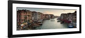 Grand Canal from the Rialto, Venice, Italy-Jon Arnold-Framed Photographic Print