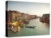 Grand Canal from the Rialto, Venice, Italy-Jon Arnold-Stretched Canvas