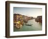 Grand Canal from the Rialto, Venice, Italy-Jon Arnold-Framed Photographic Print