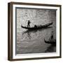 Grand Canal Gondoliers II-Rita Crane-Framed Photographic Print