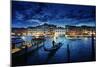 Grand Canal in Sunset Time, Venice, Italy-Iakov Kalinin-Mounted Photographic Print