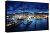 Grand Canal in Sunset Time, Venice, Italy-Iakov Kalinin-Stretched Canvas