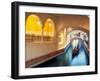 Grand Canal in the Venetian Hotel and Casino, Las Vegas, Nevada, USA-Brent Bergherm-Framed Premium Photographic Print