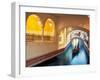 Grand Canal in the Venetian Hotel and Casino, Las Vegas, Nevada, USA-Brent Bergherm-Framed Premium Photographic Print