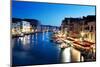 Grand Canal in Venice, Italy at Sunset-Iakov Kalinin-Mounted Photographic Print