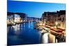 Grand Canal in Venice, Italy at Sunset-Iakov Kalinin-Mounted Photographic Print