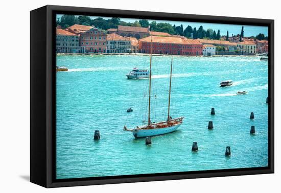Grand Canal in Venice, Italy.-Vakhrushev Pavel-Framed Stretched Canvas
